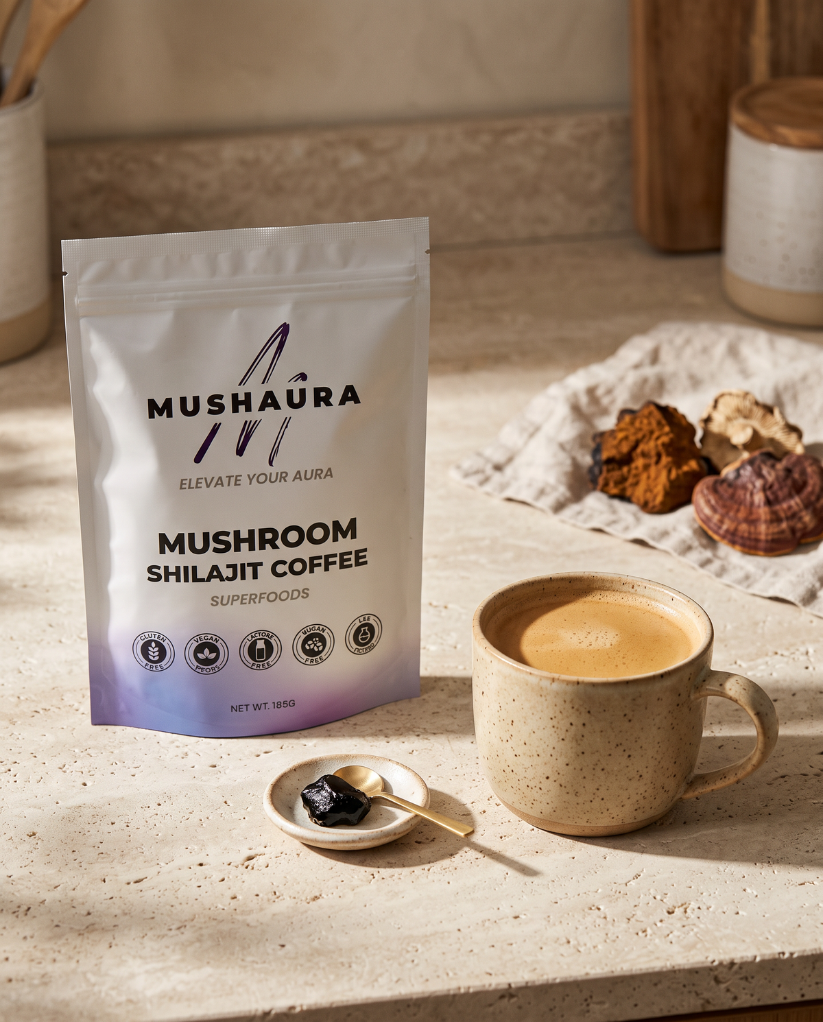 MushAura Himalayan Shilajit Coffee